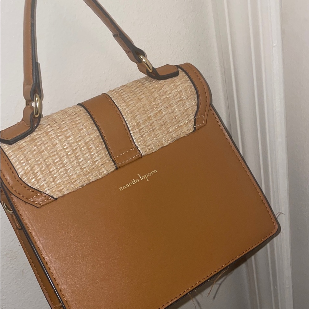 Nanette Lepore Brown and Tan Satchel